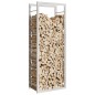 Portalegna 50x28x132 cm in Acciaio Inossidabile Portalegna 50x28x132 cm in Acciaio Inossidabile