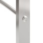 Portalegna 50x28x132 cm in Acciaio Inossidabile Portalegna 50x28x132 cm in Acciaio Inossidabile