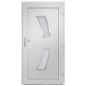 vidaXL Porta Ingresso Antracite 98x200 cm in PVC vidaXL Porta Ingresso Antracite 98x200 cm in PVC