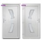 vidaXL Porta Ingresso Bianca 88x200 cm in PVC