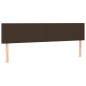 Giroletto Molle con Materasso e LED Marrone 200x200 cm Giroletto Molle con Materasso e LED Marrone 200x200 cm