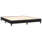 vidaXL Letto a Molle con Materasso e LED Nero 180x200 cm in Velluto vidaXL Letto a Molle con Materasso e LED Nero 180x200 cm in Velluto
