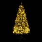 Albero di Natale con LED e Pigne Verde 195 cm in PVC e PE Albero di Natale con LED e Pigne Verde 195 cm in PVC e PE