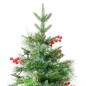 Albero di Natale con LED e Pigne Verde 195 cm in PVC e PE Albero di Natale con LED e Pigne Verde 195 cm in PVC e PE