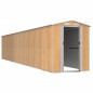 vidaXL Capanno Giardino Marrone Chiaro 192x1021x223 cm Acciaio Zincato vidaXL Capanno Giardino Marrone Chiaro 192x1021x223 cm Acciaio Zincato