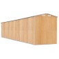 vidaXL Capanno Giardino Marrone Chiaro 192x1021x223 cm Acciaio Zincato vidaXL Capanno Giardino Marrone Chiaro 192x1021x223 cm Acciaio Zincato