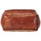 Pouf Tanno 60x60x30 cm in Vera Pelle di Capra Pouf Tanno 60x60x30 cm in Vera Pelle di Capra