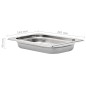 Contenitori Gastronorm 12 pz GN 1/4 40 mm in Acciaio Inox Contenitori Gastronorm 12 pz GN 1/4 40 mm in Acciaio Inox