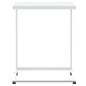 Tavolino con Ruote Bianco 55x35x70 cm in Legno Multistrato Tavolino con Ruote Bianco 55x35x70 cm in Legno Multistrato