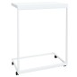 Tavolino con Ruote Bianco 55x35x70 cm in Legno Multistrato Tavolino con Ruote Bianco 55x35x70 cm in Legno Multistrato