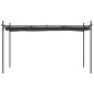 Pergola con Tetto Retrattile Antracite 395x292x230 cm Pergola con Tetto Retrattile Antracite 395x292x230 cm