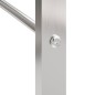 Portalegna 80x28x222 cm in Acciaio Inossidabile Portalegna 80x28x222 cm in Acciaio Inossidabile