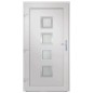 Porta Ingresso Bianca 108x200 cm in PVC Porta Ingresso Bianca 108x200 cm in PVC