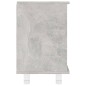 Armadio da Bagno Grigio Cemento 60x32x53,5 cm in Truciolato Armadio da Bagno Grigio Cemento 60x32x53,5 cm in Truciolato