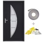 Porta Ingresso Antracite 98x208 cm in PVC Porta Ingresso Antracite 98x208 cm in PVC