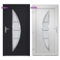 Porta Ingresso Antracite 98x208 cm in PVC Porta Ingresso Antracite 98x208 cm in PVC