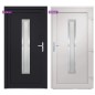 Porta Ingresso Antracite 98x190 cm in PVC Porta Ingresso Antracite 98x190 cm in PVC