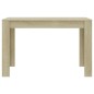 vidaXL Tavolo da Pranzo Rovere Sonoma 120x60x76cm in Legno Multistrato vidaXL Tavolo da Pranzo Rovere Sonoma 120x60x76cm in Legno Multistrato