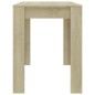 vidaXL Tavolo da Pranzo Rovere Sonoma 120x60x76cm in Legno Multistrato vidaXL Tavolo da Pranzo Rovere Sonoma 120x60x76cm in Legno Multistrato