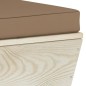 Set Divani da Giardino su Pallet 6 pz con Cuscini Legno Abete Set Divani da Giardino su Pallet 6 pz con Cuscini Legno Abete