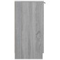 Scarpiera Grigio Sonoma 59x35x70 cm in Legno Multistrato Scarpiera Grigio Sonoma 59x35x70 cm in Legno Multistrato