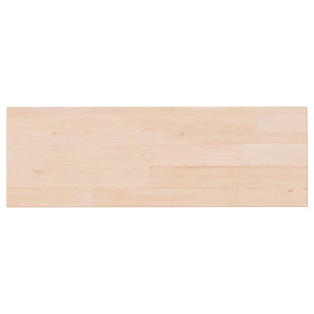Ripiano 60x20x1,5 cm Legno Massello di Rovere Non Trattato