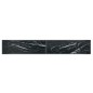 Tavolo Consolle Nero 220x35x75,5 cm in Vetro Temperato Tavolo Consolle Nero 220x35x75,5 cm in Vetro Temperato