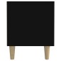 Mobile Porta TV Nero 180x31,5x40 cm in Legno Multistrato Mobile Porta TV Nero 180x31,5x40 cm in Legno Multistrato