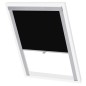 vidaXL Tenda a Rullo Oscurante Persiana Nera S08/608
