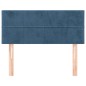 Testiera Blu scuro 90x5x78/88 cm in Tessuto Testiera Blu scuro 90x5x78/88 cm in Tessuto