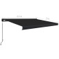 Tenda a Cassonetto Manuale 450x300 cm Antracite Tenda a Cassonetto Manuale 450x300 cm Antracite