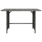 Set Divani da Giardino 10 pz con Cuscini in Polyrattan Grigio Set Divani da Giardino 10 pz con Cuscini in Polyrattan Grigio