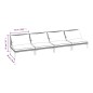 Set Divani da Giardino 4pz con Cuscini Polyrattan Grigio Scuro Set Divani da Giardino 4pz con Cuscini Polyrattan Grigio Scuro