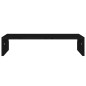 Supporto per Monitor Nero 60x23,5x12 cm Legno Multistrato Supporto per Monitor Nero 60x23,5x12 cm Legno Multistrato