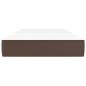 Materasso a Molle Marrone 90x200x20 cm in Similpelle Materasso a Molle Marrone 90x200x20 cm in Similpelle