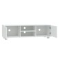 Mobile Porta TV Bianco 140x40,5x35 cm in Legno Multistrato Mobile Porta TV Bianco 140x40,5x35 cm in Legno Multistrato