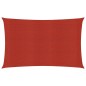 Vela Parasole 160 g/m² Rossa 2x4 m in HDPE