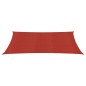 Vela Parasole 160 g/m² Rossa 2x4 m in HDPE