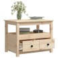 Tavolino da Salotto 71x49x55 cm in Legno Massello di Pino Tavolino da Salotto 71x49x55 cm in Legno Massello di Pino