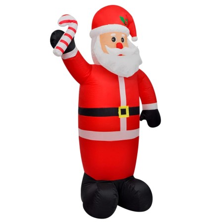 vidaXL Babbo Natale Gonfiabile con LED 300 cm