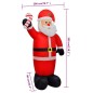 vidaXL Babbo Natale Gonfiabile con LED 300 cm vidaXL Babbo Natale Gonfiabile con LED 300 cm