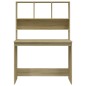 Scrivania Mensole Rovere Sonoma 102x45x148 cm Legno Multistrato Scrivania Mensole Rovere Sonoma 102x45x148 cm Legno Multistrato