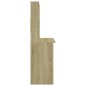Scrivania Mensole Rovere Sonoma 102x45x148 cm Legno Multistrato Scrivania Mensole Rovere Sonoma 102x45x148 cm Legno Multistrato