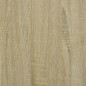 Scrivania Mensole Rovere Sonoma 102x45x148 cm Legno Multistrato Scrivania Mensole Rovere Sonoma 102x45x148 cm Legno Multistrato