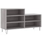 Scarpiera Grigio Sonoma 102x36x60 cm in Legno Multistrato Scarpiera Grigio Sonoma 102x36x60 cm in Legno Multistrato