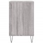 Scarpiera Grigio Sonoma 102x36x60 cm in Legno Multistrato Scarpiera Grigio Sonoma 102x36x60 cm in Legno Multistrato