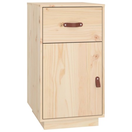 Armadietto da Scrivania 40x50x75 cm in Legno Massello di Pino