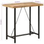 Tavolino da Bar 110x55x107 cm Legno Massello di Mango e Ferro Tavolino da Bar 110x55x107 cm Legno Massello di Mango e Ferro