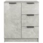 Credenza Grigio Cemento 60x30x70 cm in Legno Multistrato Credenza Grigio Cemento 60x30x70 cm in Legno Multistrato