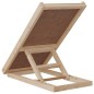 Rampa per Cani Grigia 70x35 cm in Legno Massello di Abete Rampa per Cani Grigia 70x35 cm in Legno Massello di Abete